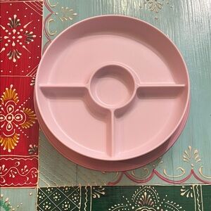 Oxo Pink Kids Divided Plate